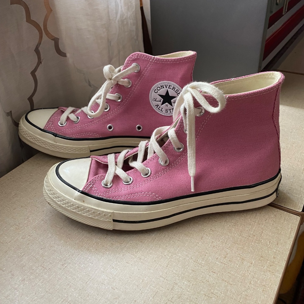 Converse Chuck 70 High Pink women’s 7.5 men’s 5.5 - Picture 2 of 6